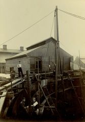Gasometer construction c1892